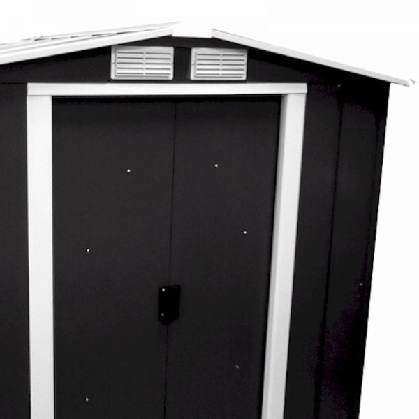 Sapphire Apex 6x4 Anthracite Metal shed