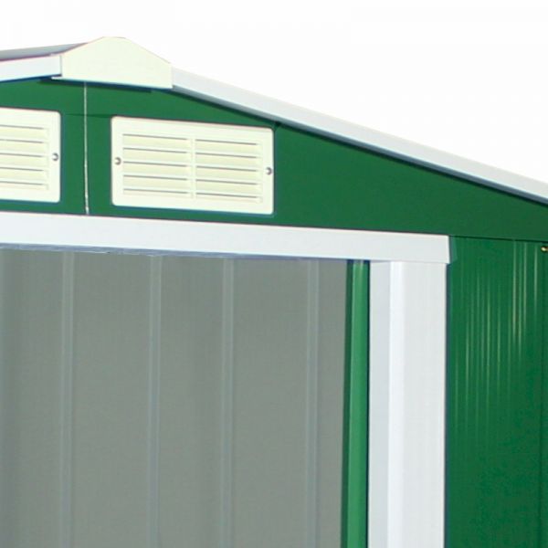 Sapphire Apex 6x6 Green Metal shed