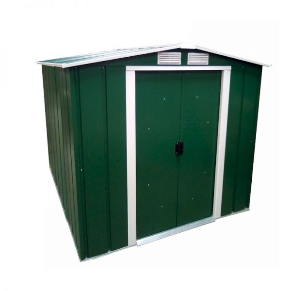 Sapphire Apex 6x6 Green Metal shed