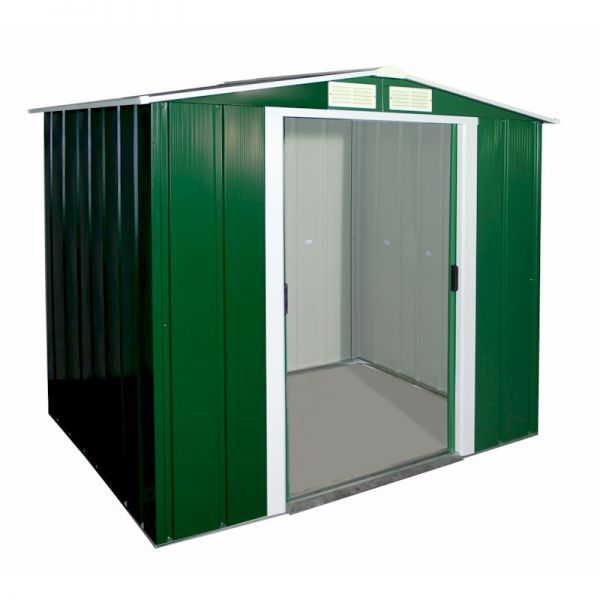 Sapphire Apex 6x6 Green Metal shed