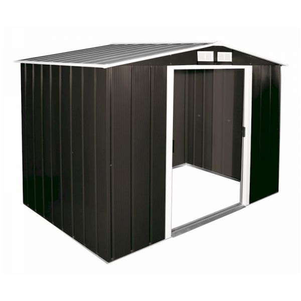 Sapphire Apex 8x6 Anthracite Metal shed