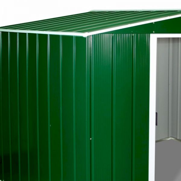 Sapphire Apex 8x8 Green Metal shed