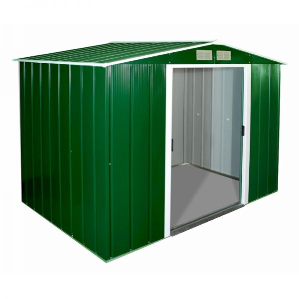 Sapphire Apex 8x8 Green Metal shed