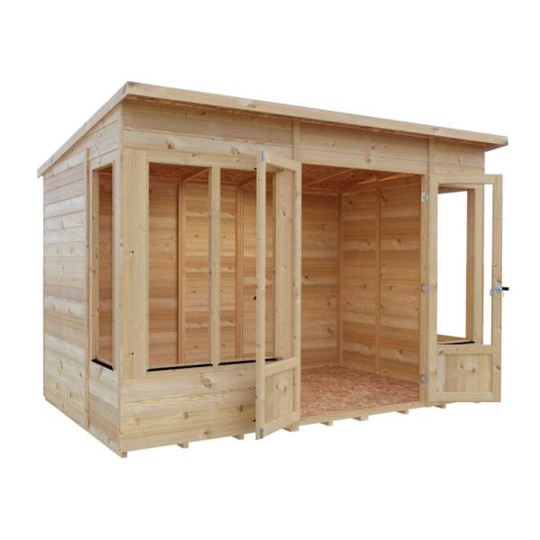 Shire Alora 10x6 Overlap Pent Summerhouse