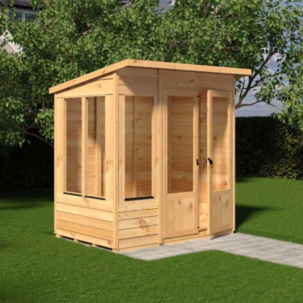 Shire Alora 6x4 Overlap Pent Summerhouse