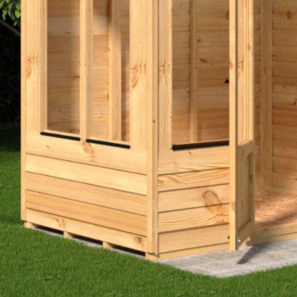 Shire Alora 6x4 Overlap Pent Summerhouse