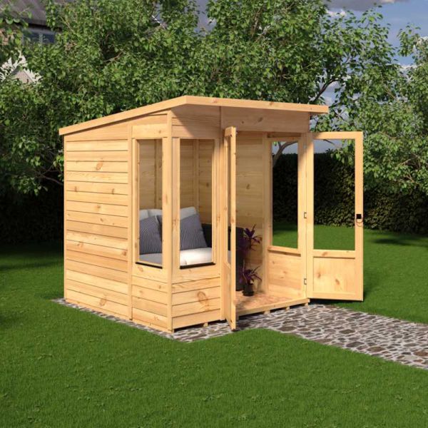 Shire Alora 6x6 Overlap Pent Summerhouse