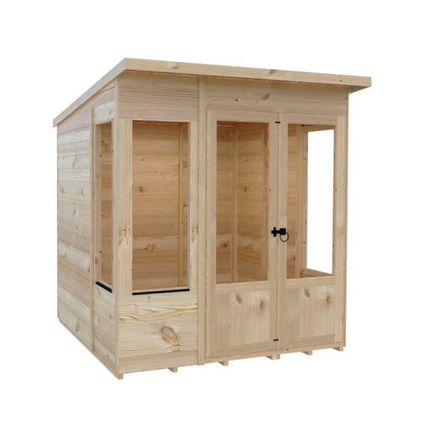 Shire Alora 6x6 Overlap Pent Summerhouse