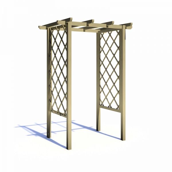 Shire Arch Trellis Pergola 4x3