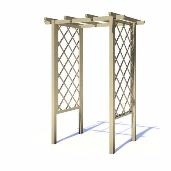 Shire Arch Trellis Pergola 4x3