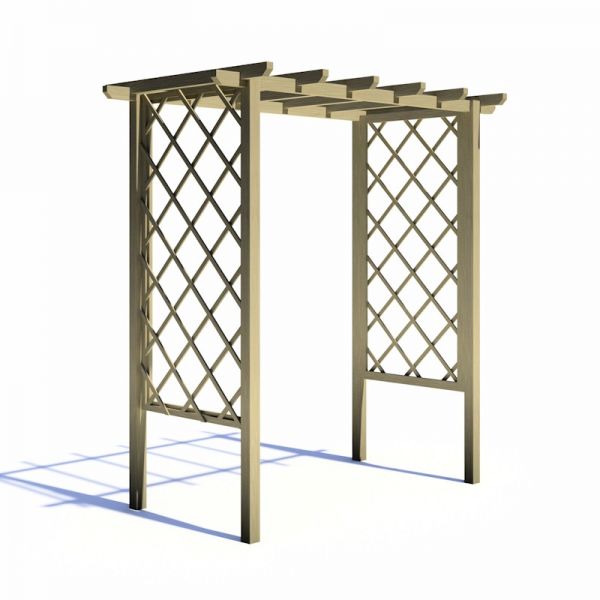 Shire Arch Trellis Pergola 6x3