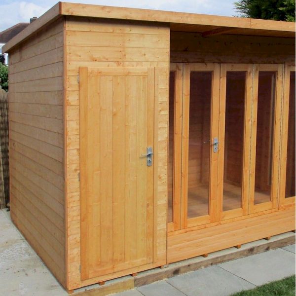 Shire Aster Summerhouse 12x8 (Left)