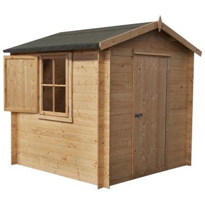 Shire Camelot Log Cabin 8x8