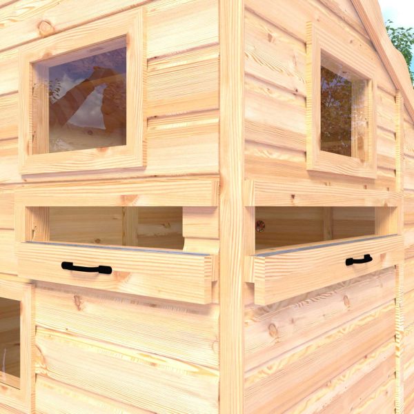 Shire Command Post Playhouse and Platform