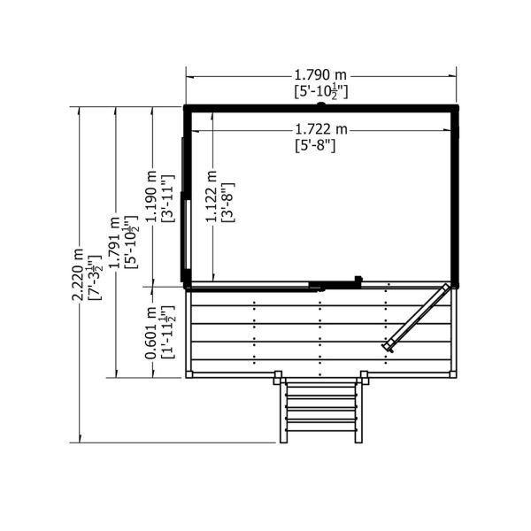 Shire Command Post Playhouse and Platform