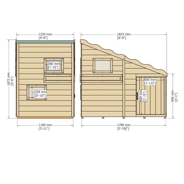 Shire Command Post Playhouse