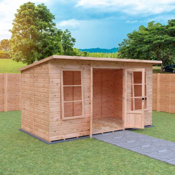 Shire Dahlia 12x6 Pent Summerhouse