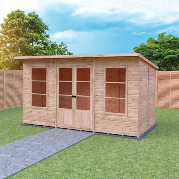 Shire Dahlia 12x6 Pent Summerhouse