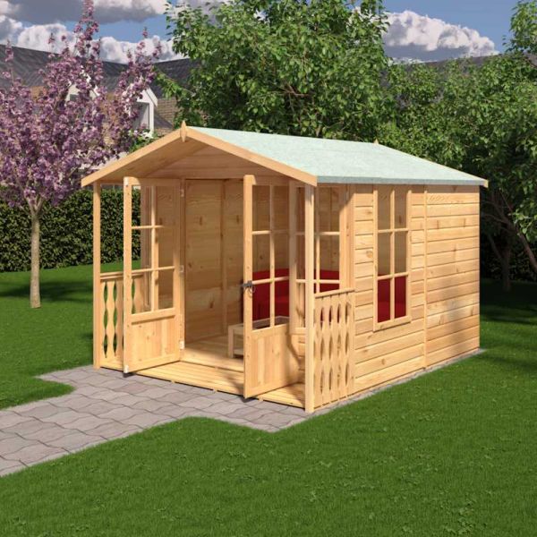 Shire Delmora Summerhouse with Verandah 8x10