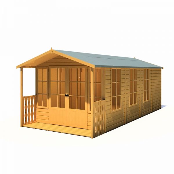 Shire Delmora Summerhouse with Verandah 8x18