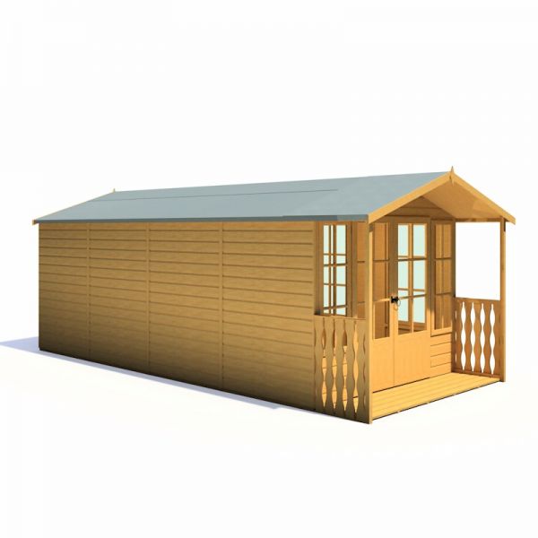 Shire Delmora Summerhouse with Verandah 8x18