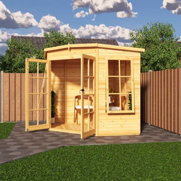 Shire Hampton Corner Summerhouse 7x7