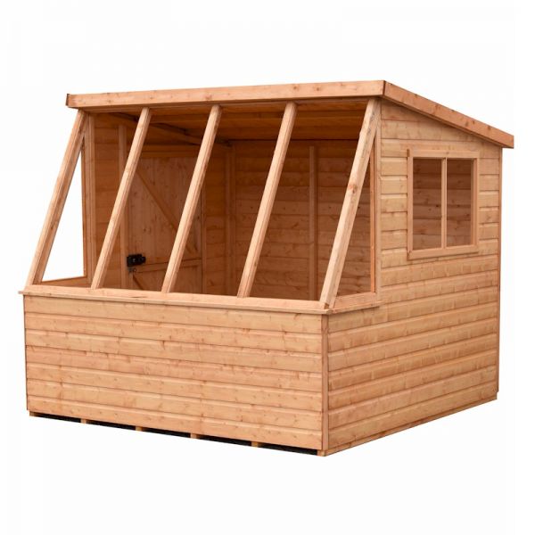 Shire Iceni Potting Shed 8x8 - Left Door (A)