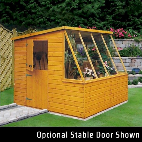 Shire Iceni Potting Shed 8x8 - Left Door (A)