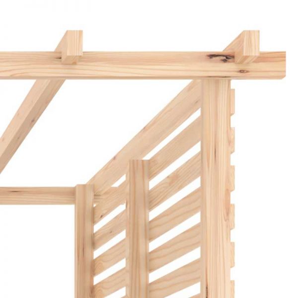 Shire Ivy Pergola Kit 8x8 with Sides