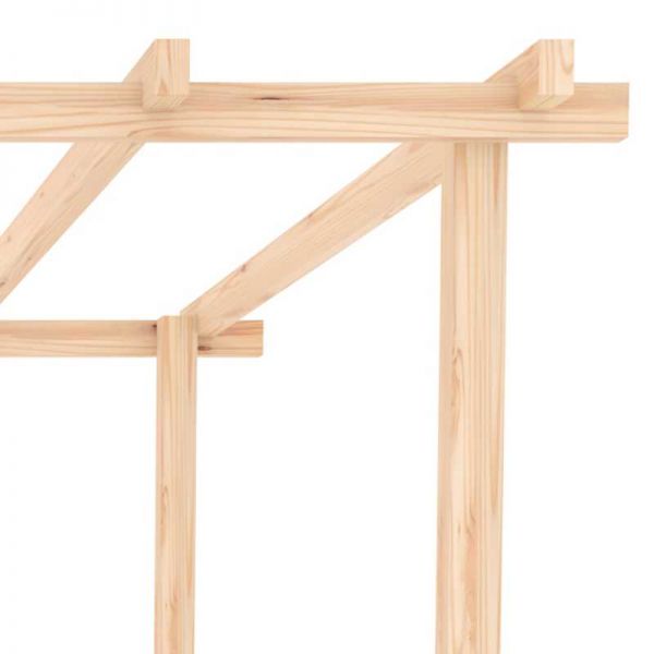 Shire Ivy Pergola Kit 8x8 with Decking