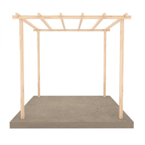 Shire Ivy Pergola Kit 8x8