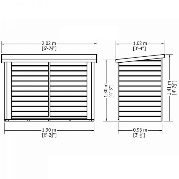 Shire Large Heavy Duty Log Store