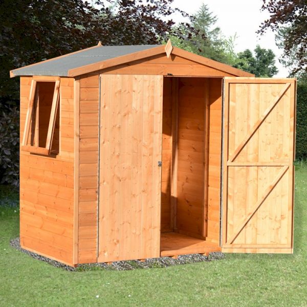 Shire Lewis Shed 4x6 Double Door