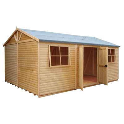 Shire Mammoth Shiplap Workshop 15x10