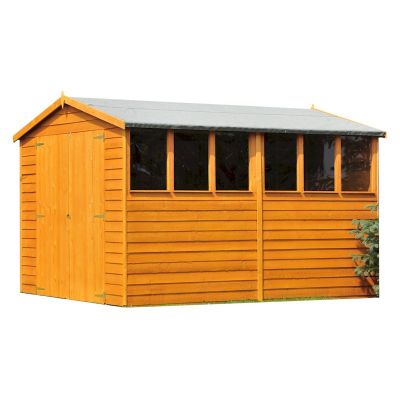 Shire Overlap Garden Shed 10x10 with Double Doors