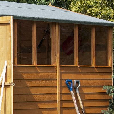 Shire Overlap Garden Shed 10x6 with Double Doors