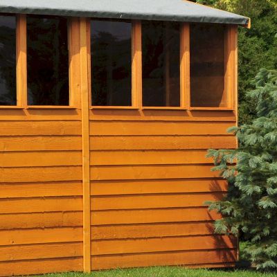 Shire Overlap Garden Shed 12x6 with Double Doors