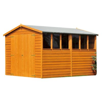 Shire Overlap Garden Shed 12x6 with Double Doors