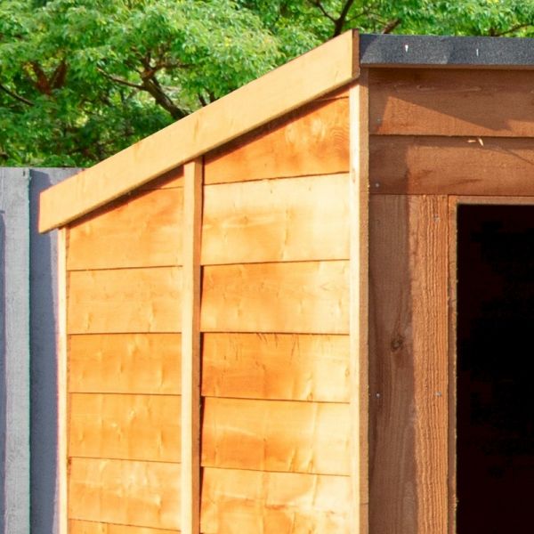 Shire Overlap Pent Garden Shed 8x6