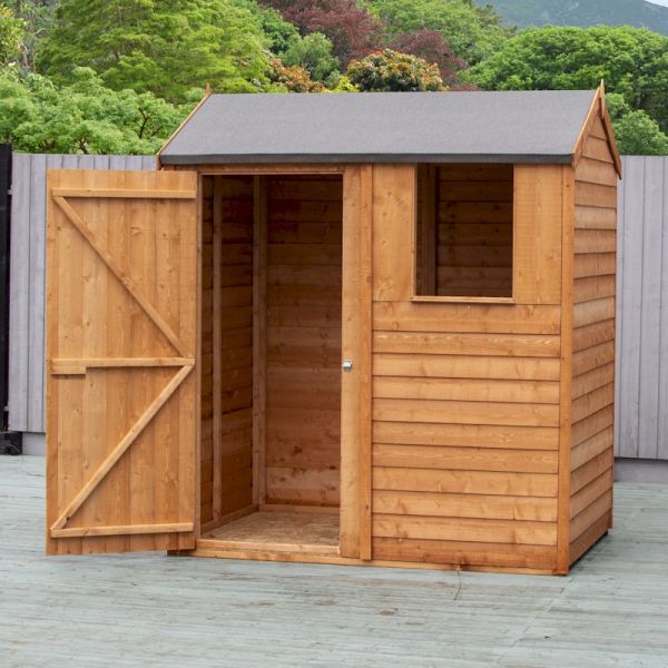 Shire Overlap Reverse Apex Shed 6x4