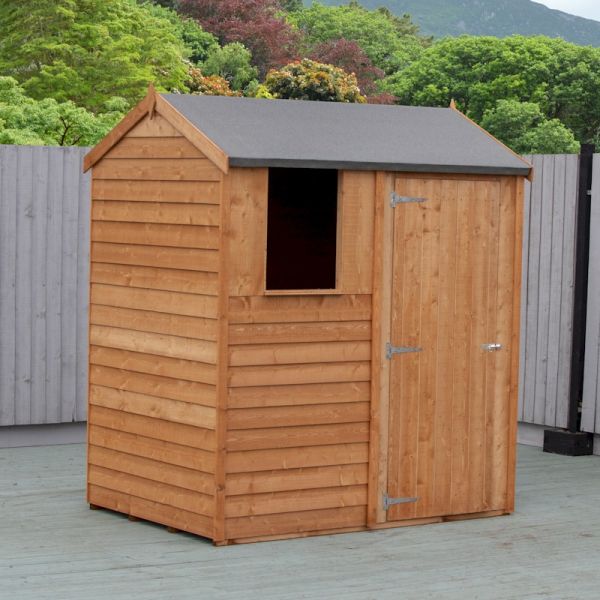 Shire Overlap Reverse Apex Shed 6x4