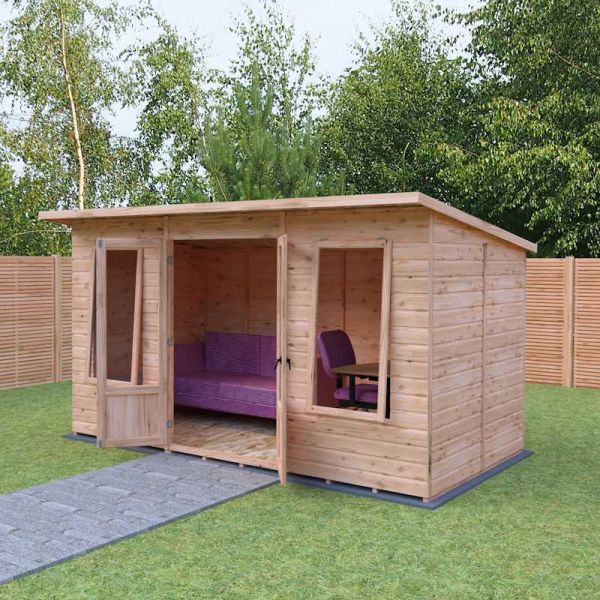 Shire Peony 12x6 Pent Summerhouse