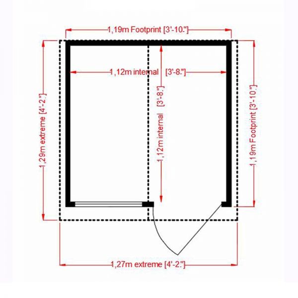 Shire Playhut Playhouse 4x4