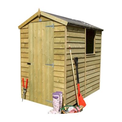 Garden Sheds 6x4 shire pressure treated overlap garden shed 6x4 - one garden Garden Sheds 6x4 shire pressure treated overlap garden shed 6x4 - one garden