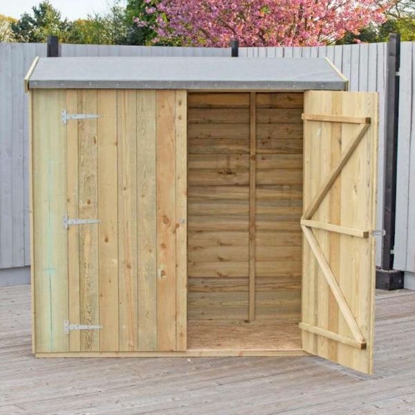 Shire Pressure Treated Overlap Pent Store 6x3