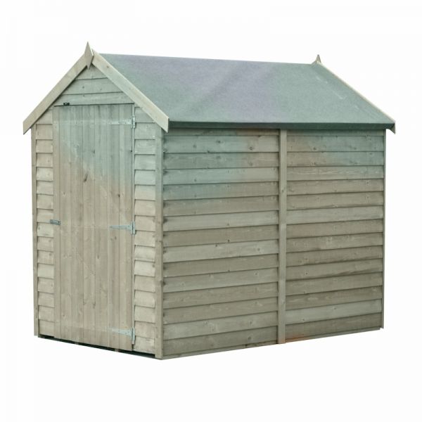 Shire Pressure Treated Value Overlap Apex Shed 6x4