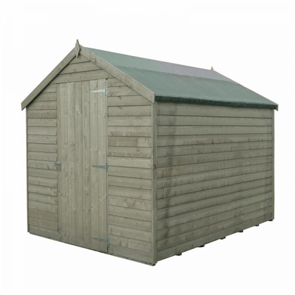 Shire Pressure Treated Value Overlap Apex Shed 7x5