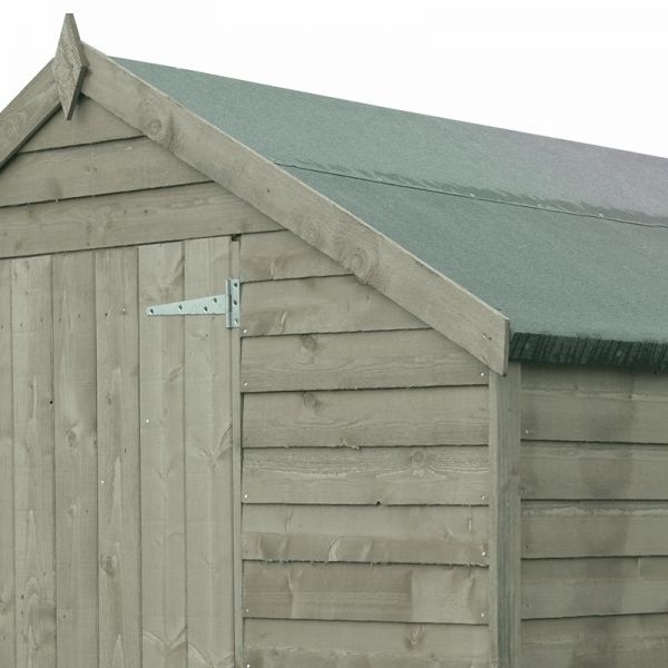 Shire Pressure Treated Value Overlap Apex Shed 7x5