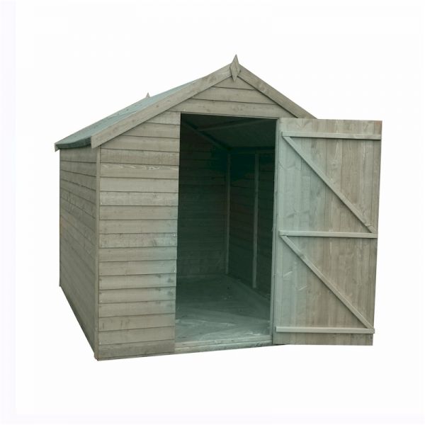 Shire Pressure Treated Value Overlap Apex Shed 7x5