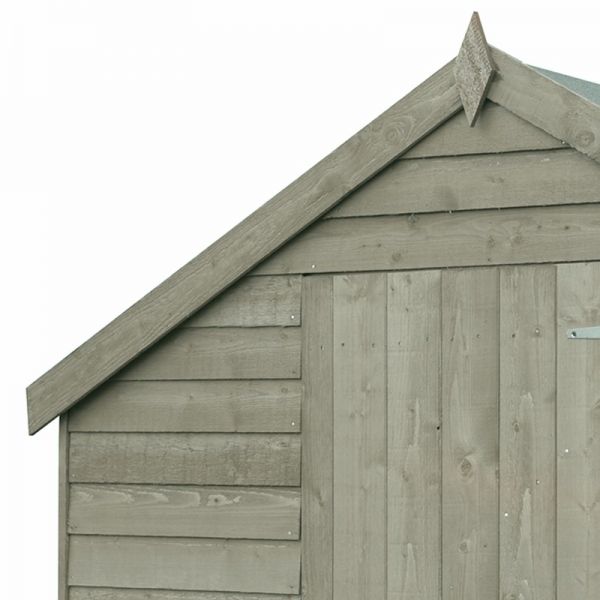 Shire Pressure Treated Value Overlap Apex Shed 8x6